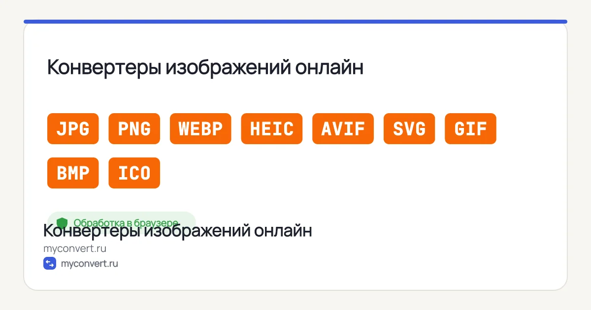 Конвертер изображений онлайн — сжать и конвертировать фото
