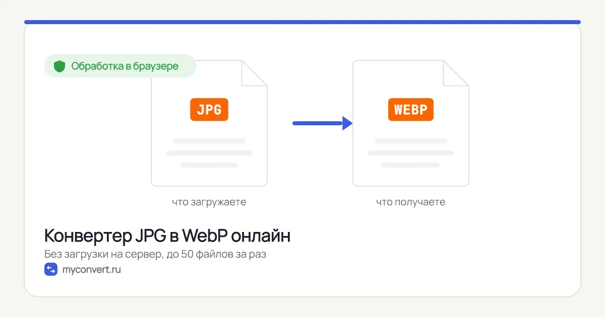 Конвертер JPG в WebP онлайн — конвертировать фото бесплатно